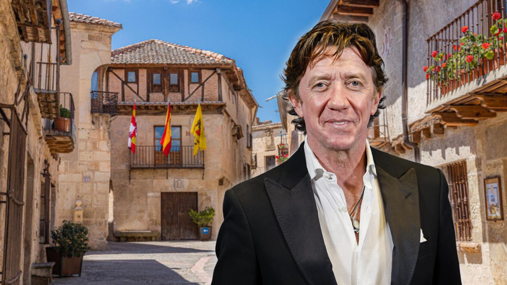 Colate Vallejo-Nágera mantiene un vínculo muy especial con la localidad de Pedraza, en Segovia.