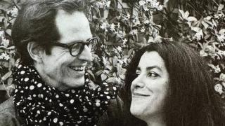 Fotografía de Marjane Satrapi junto a su marido, Mattias Ripa, publicada en su perfil de Instagram. Foto: Laura Wilson