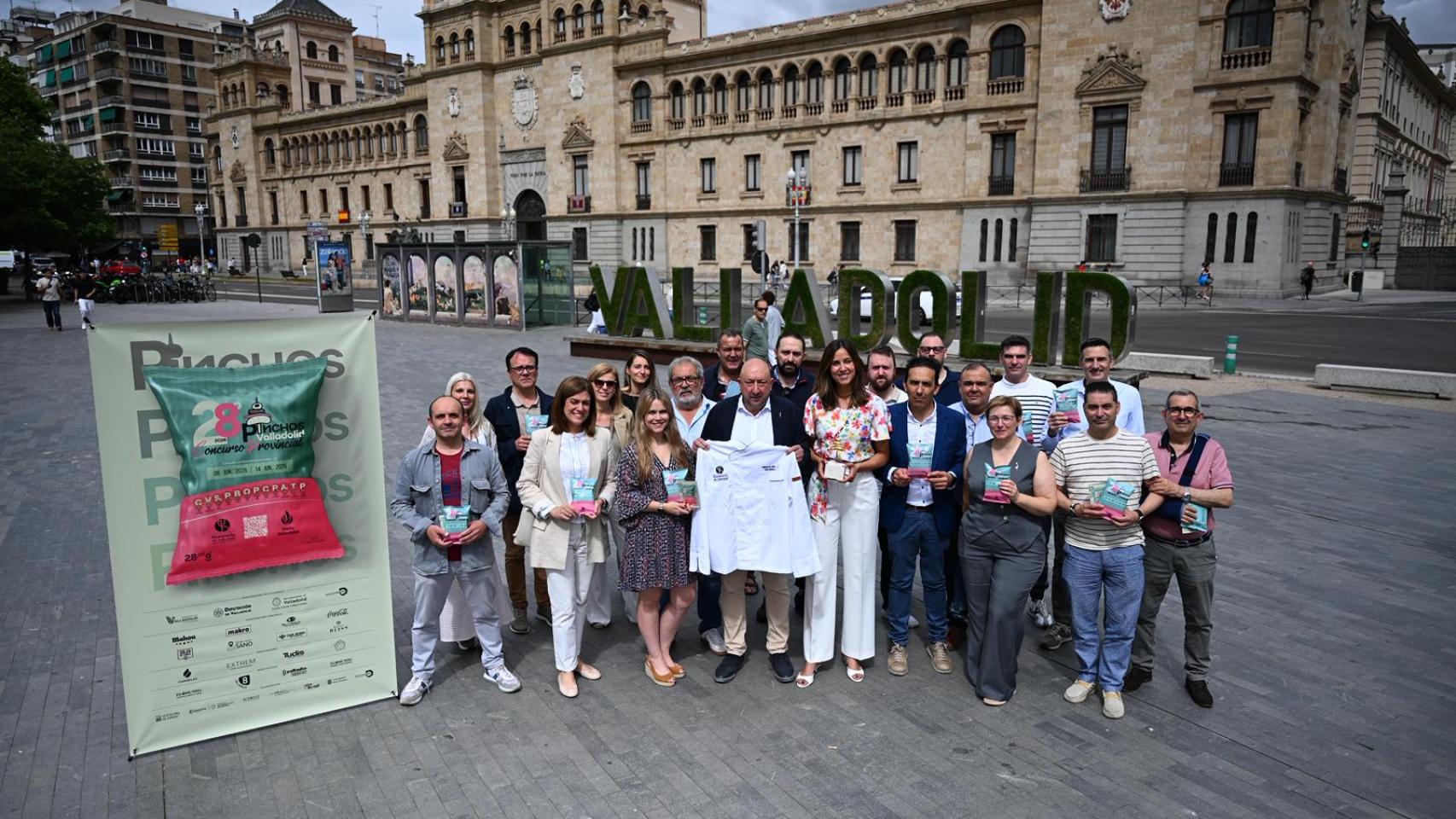 Presentación del 28 Concurso Provincial de Pinchos de Valladolid. 