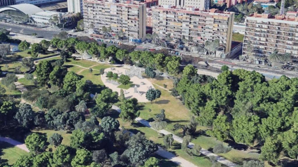 Localización del parque Gulliver II. EE