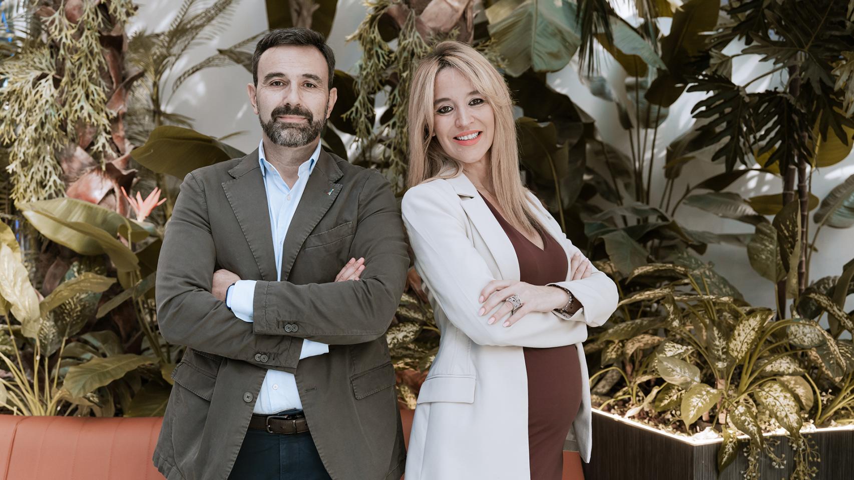 José Orosa, director de Estrategia e Internacional y director nacional de Outsourcing y Alicia Samaniego, gerente a nivel nacional de la División de Trade y Field Marketing de ILUNION.