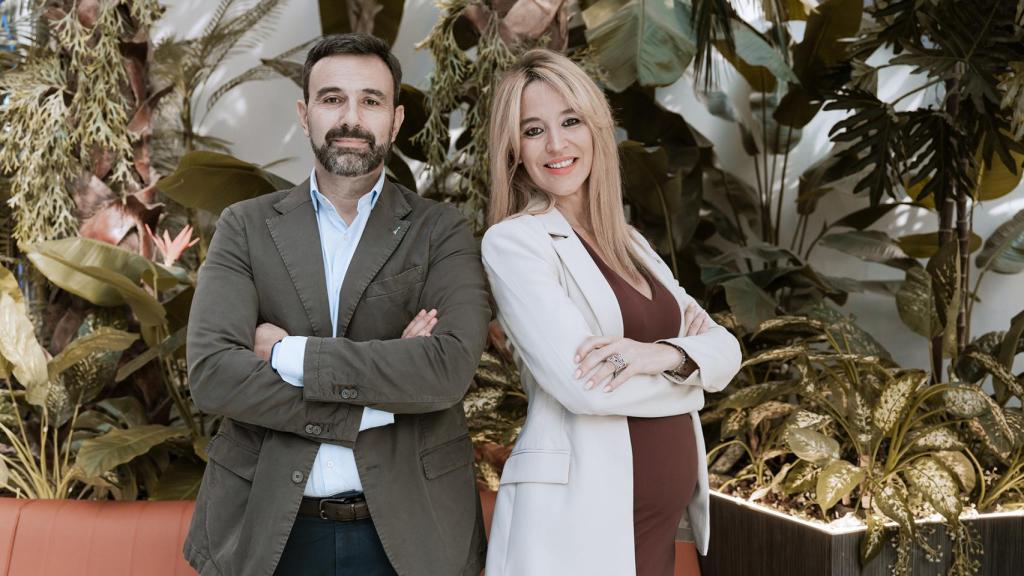José Orosa, director de Estrategia e Internacional y director nacional de Outsourcing y Alicia Samaniego, gerente a nivel nacional de la División de Trade y Field Marketing de ILUNION.