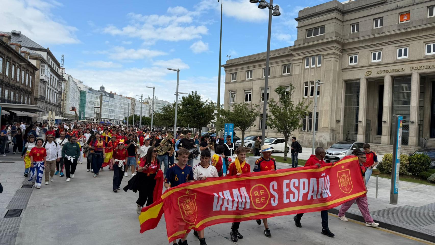 Marcha hacia Riazor