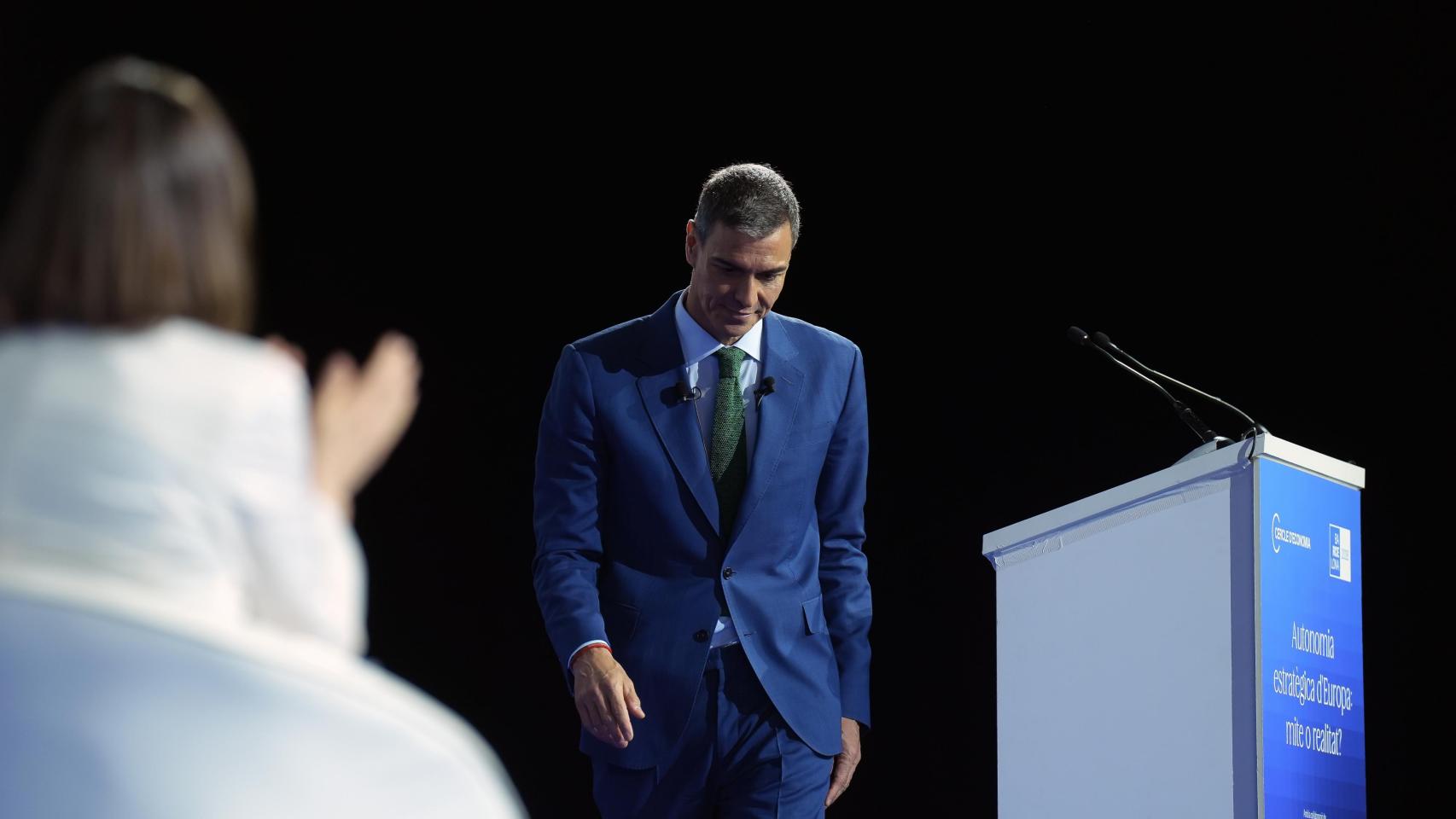 Pedro Sánchez, presidente del Gobierno. 