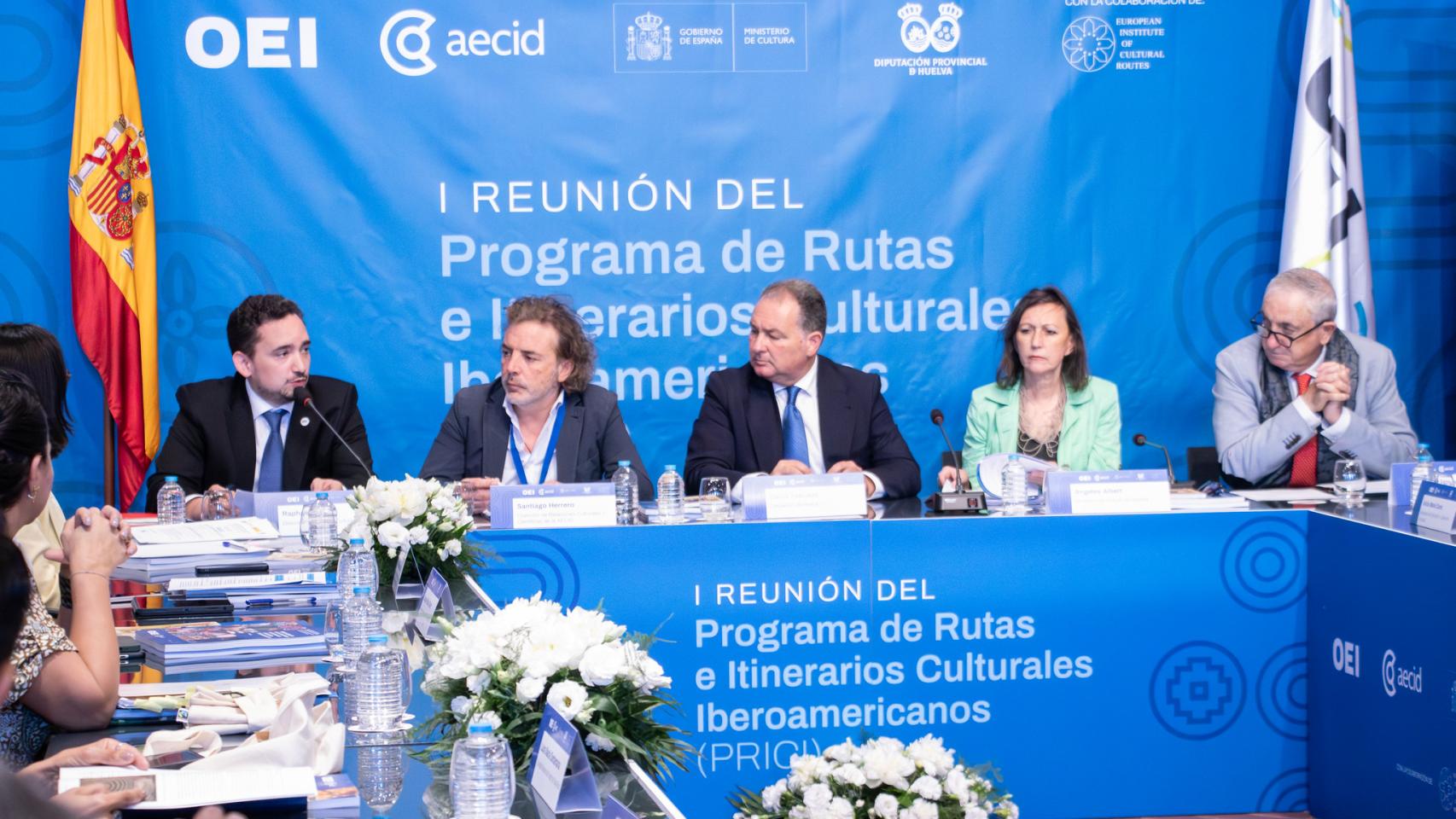 Fotografía de la I Reunión Programa de Rutas e Itinerarios Culturales Iberoamericanos.