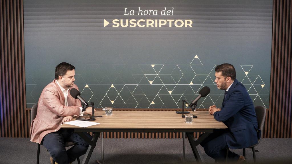 Arturo Criado y Jorge Calabrés este jueves en 