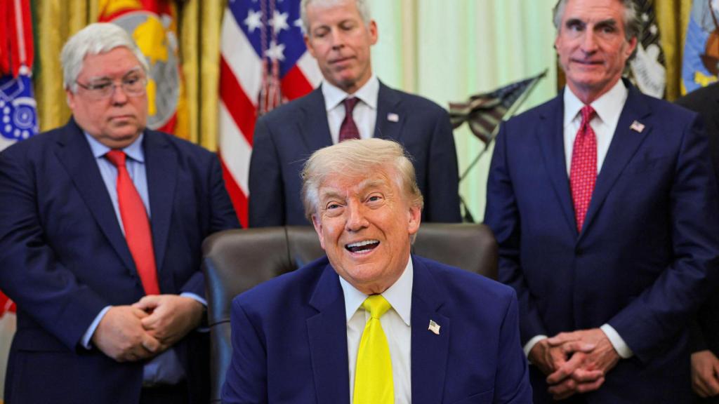 Donald Trump, en el Despacho Oval.