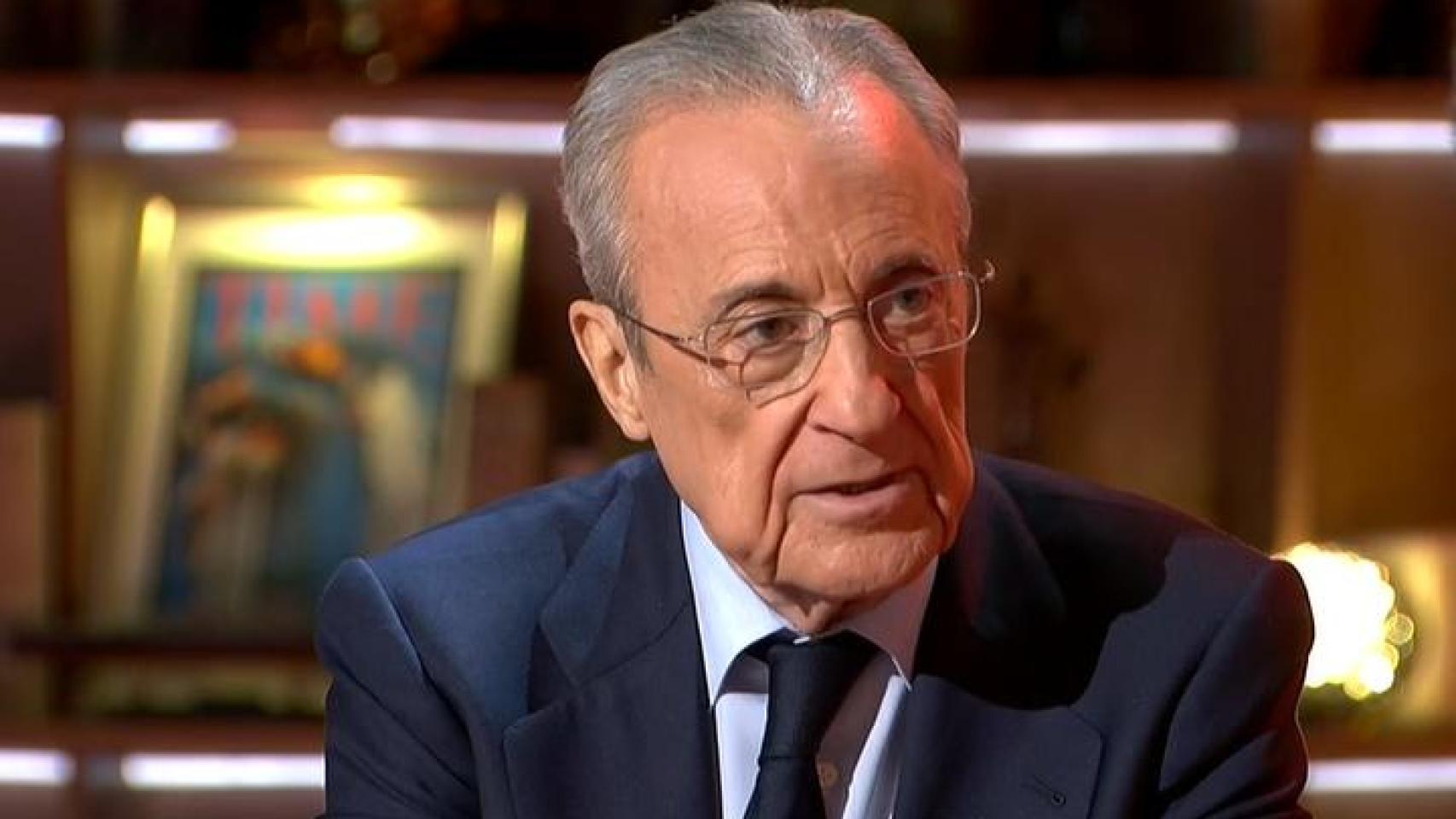 Florentino Pérez, en su entrevista en 'Horizonte'.