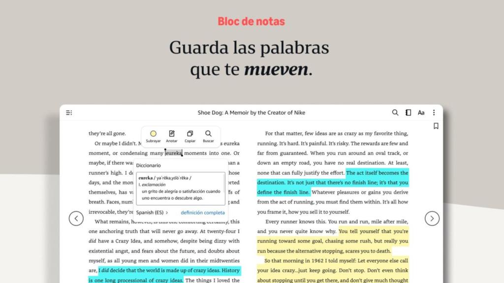 La nueva app de Kindle para Windows