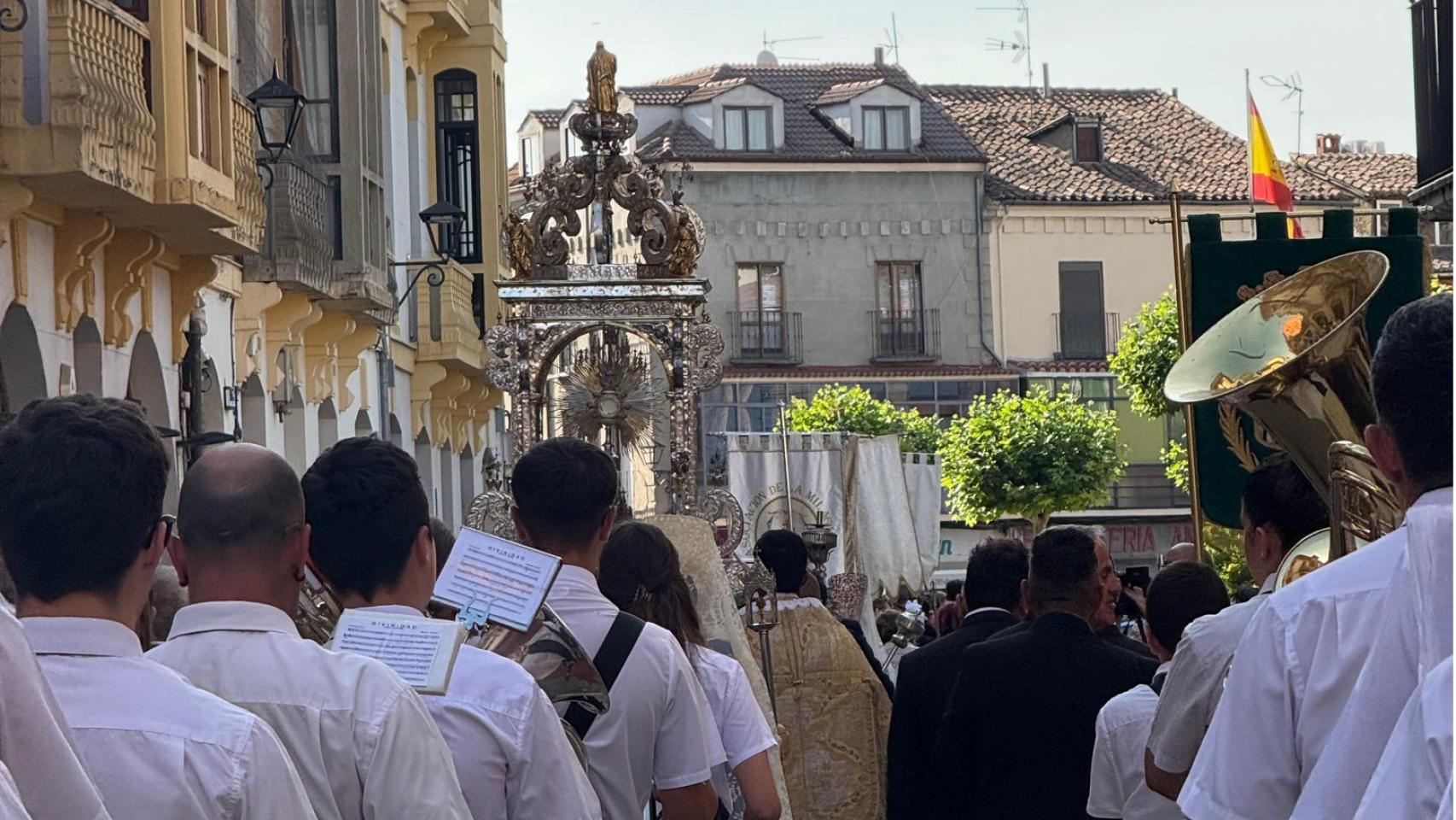 Procesión del Corpus Christi en Zamora.