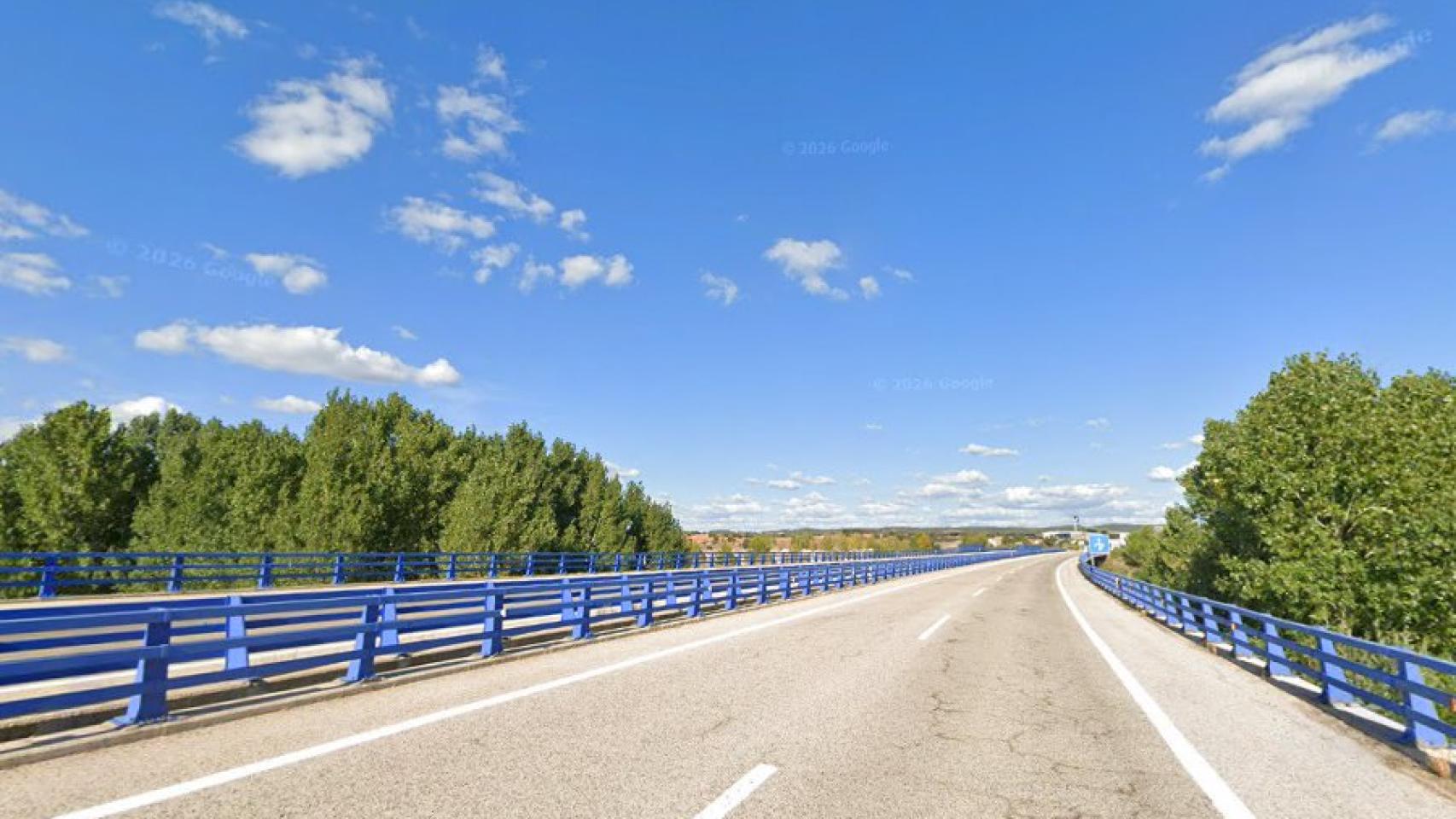 Autovía A-40 donde ha sido interceptada la joven conductora.