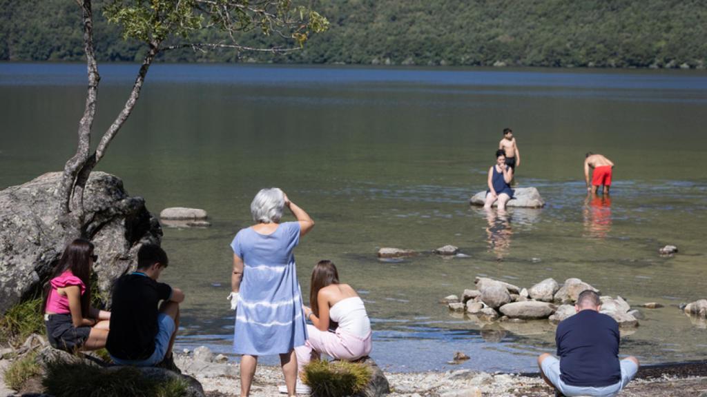 Imagen del Lago de Sanabria. 