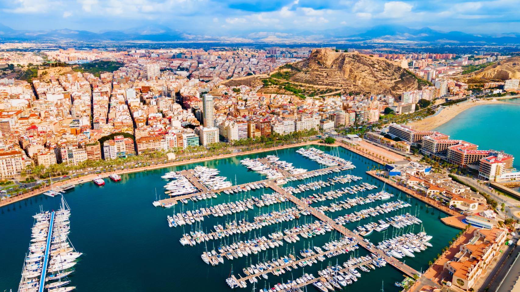 Vistas de la ciudad de Alicante