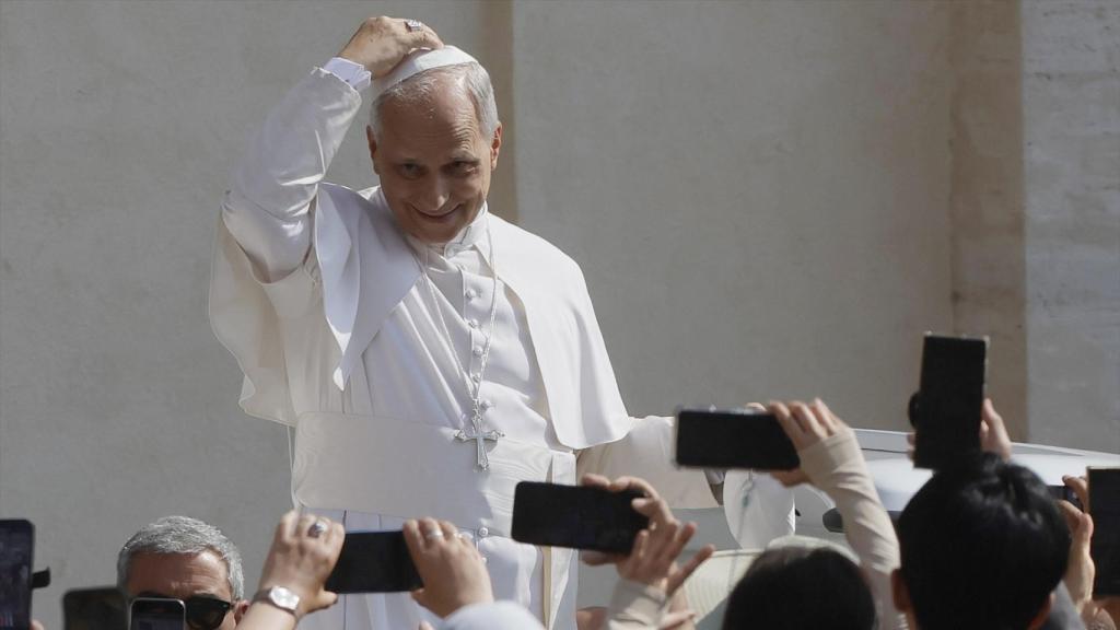 El Papa León XIV, fotografiado en un acto. Cecilia Fabiano/LaPresse