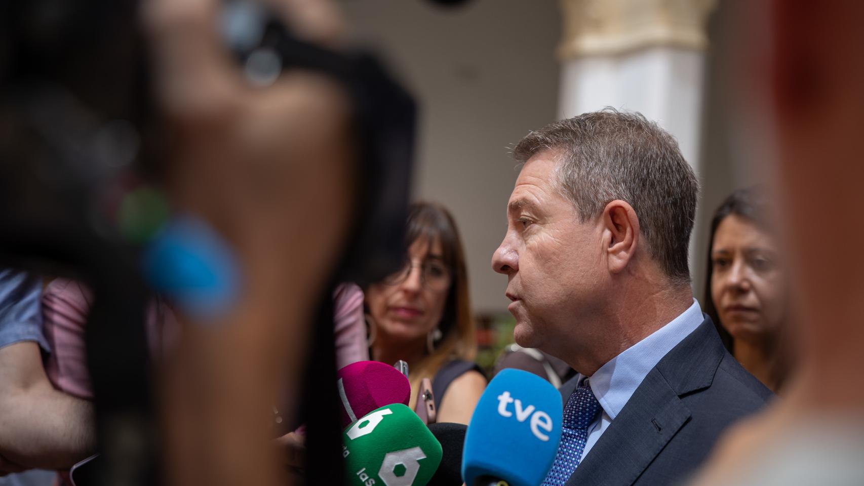 Emiliano García-Page es el presidente de Castilla-La Mancha.