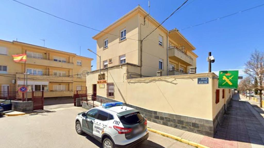 Puesto de mando de la Guardia Civil de La Roda (Albacete).