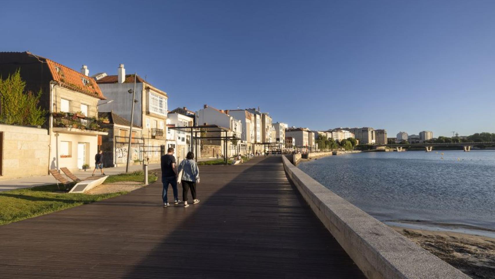 Paseo de Bouzas, en Vigo