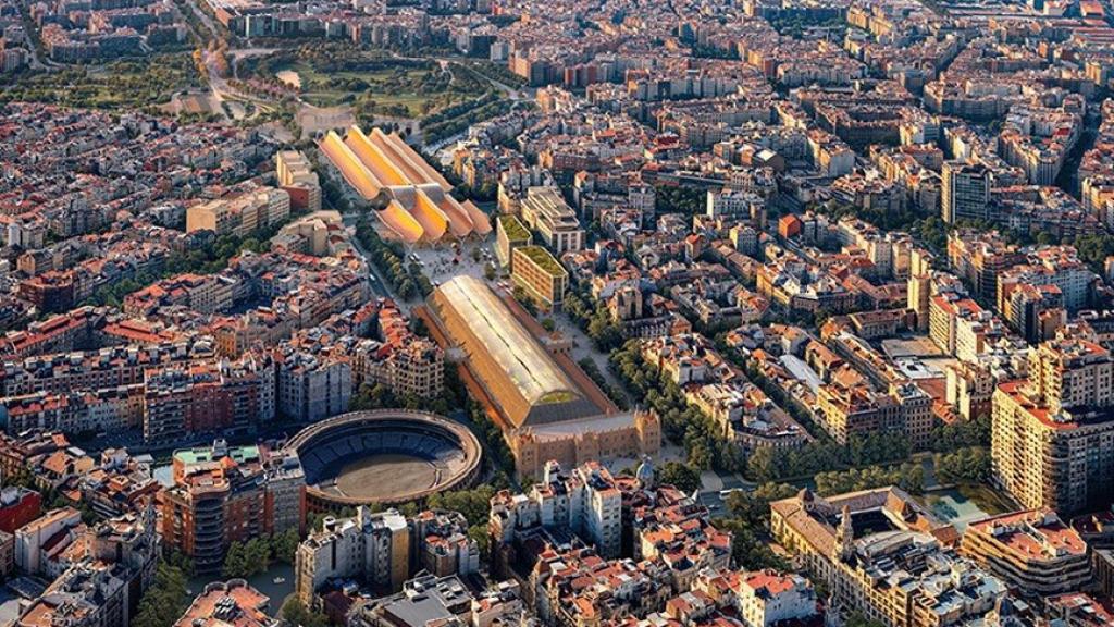 Recreación de la futura Estación Central de Valencia. EE