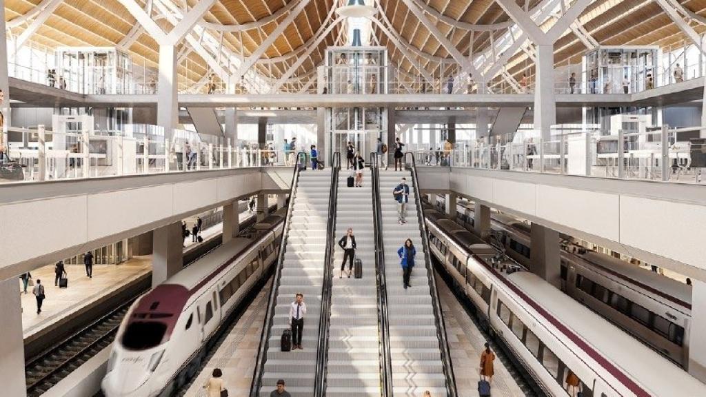 Futura Estación Central de Valencia. EE