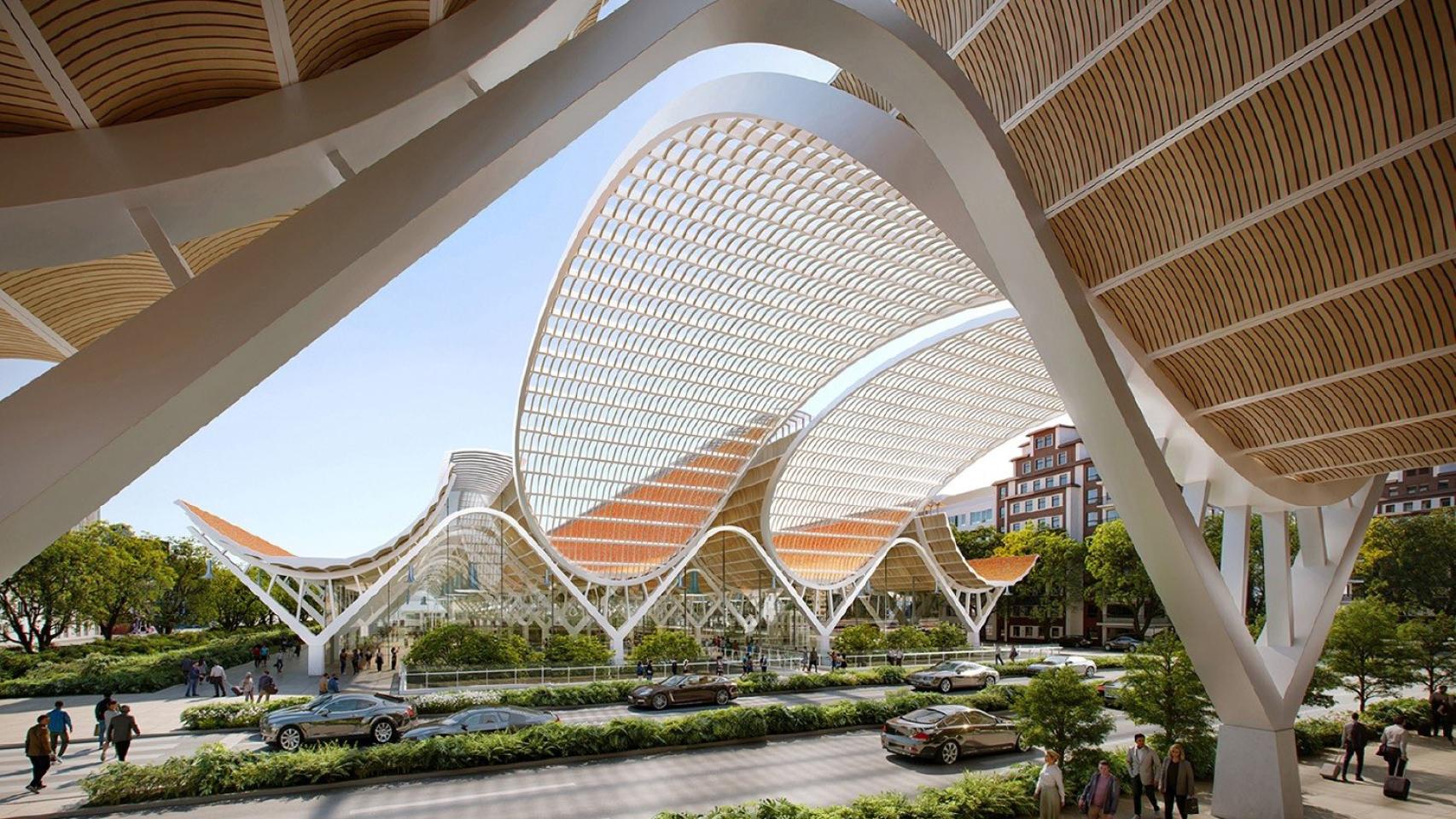 Futura Estación Central de Valencia. EE