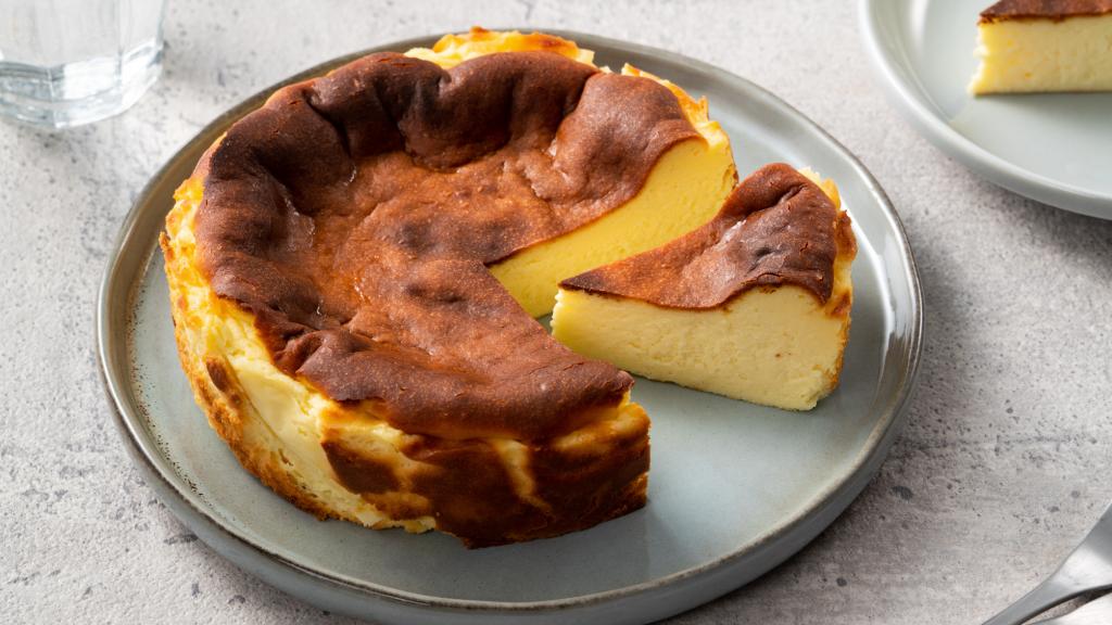 Tarta de queso de La Viña. 