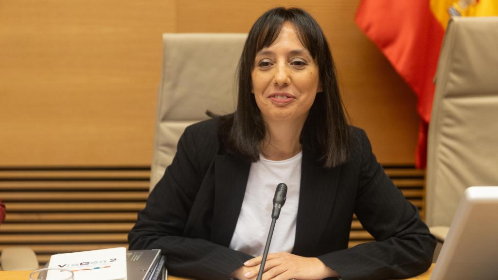 La directora general de la Guardia Civil, Mercedes González, comparece ante la Comisión de Interior a 10 de marzo de 2025, en Madrid.