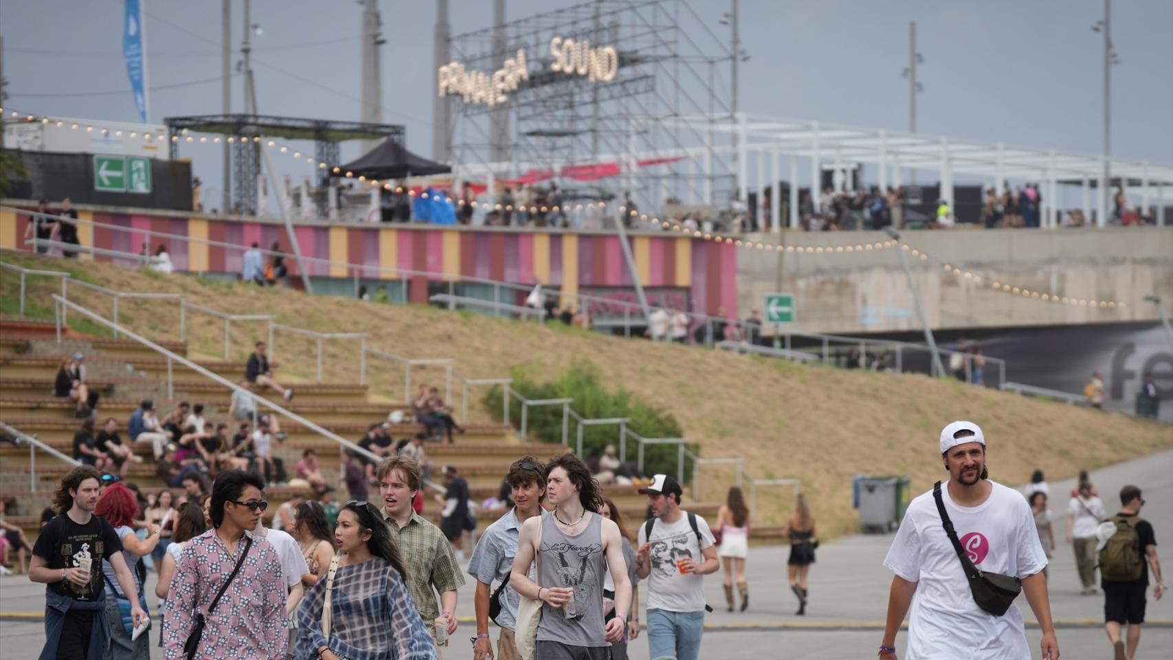 Primera jornada del Primavera Sound 2026 en Barcelona. Foto: Europa Press.