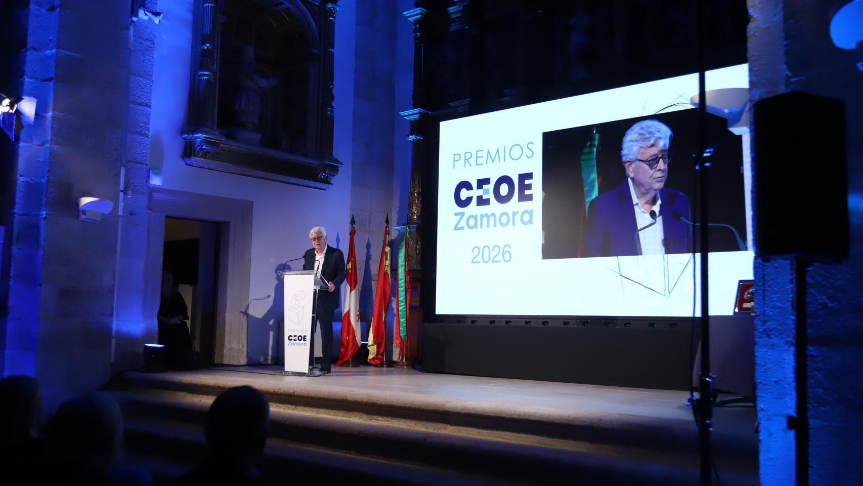 José María Esbec en los Premios Empresario del Año 2026 de Zamora