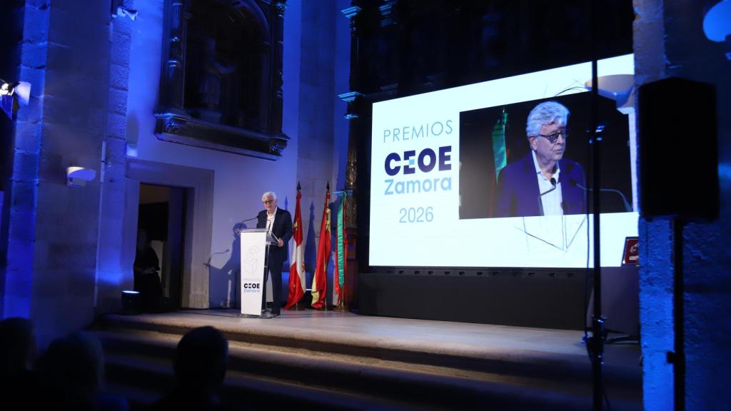 José María Esbec en los Premios Empresario del Año 2026 de Zamora