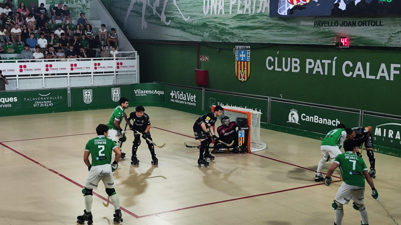 El Liceo cayó en la pista de Calafell en el tercer partido de semifinales por el título de liga