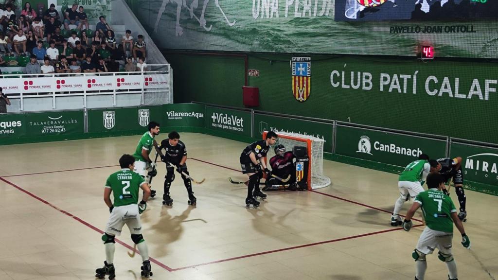 El Liceo cayó en la pista de Calafell en el tercer partido de semifinales por el título de liga