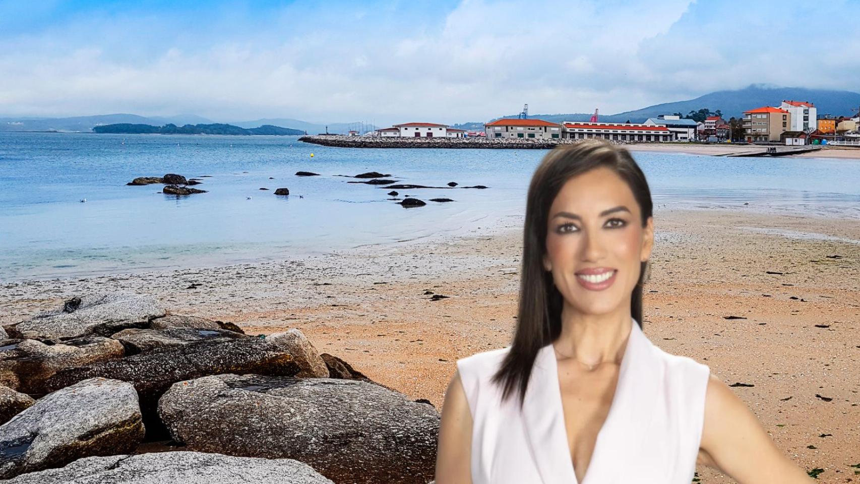 La playa donde desconecta Patricia Pardo en un montaje de JALEOS