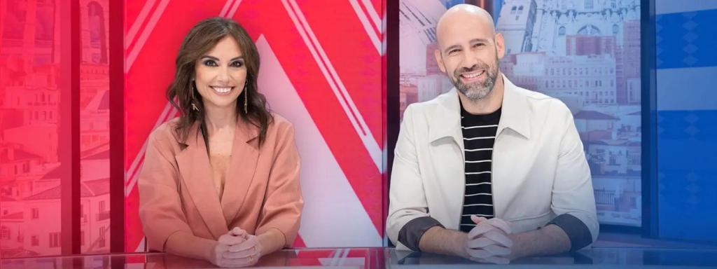 Gonzalo Miró y Marta Flich en 'Directo al grano'.