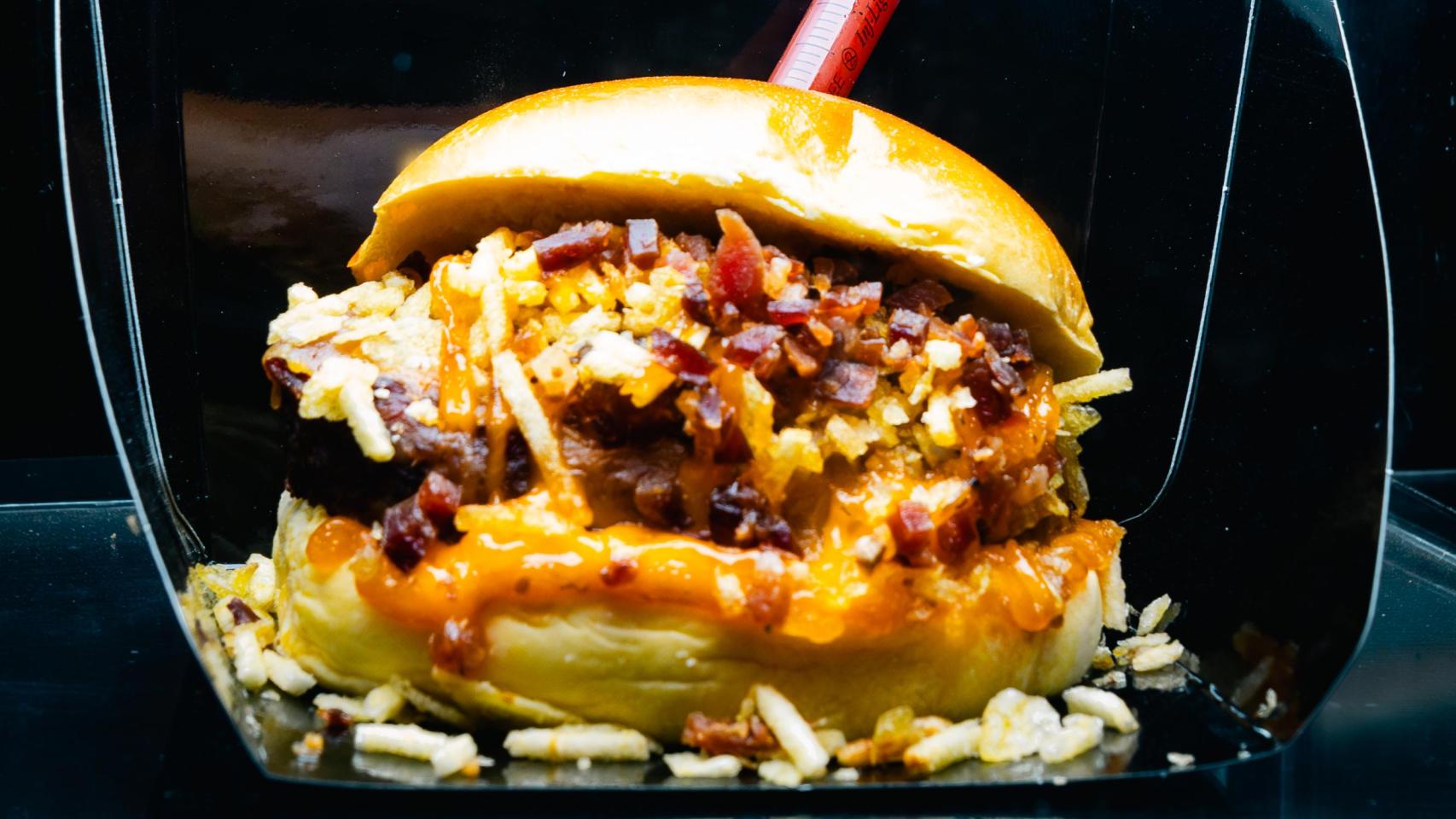 Una de las hamburguesas participantes.