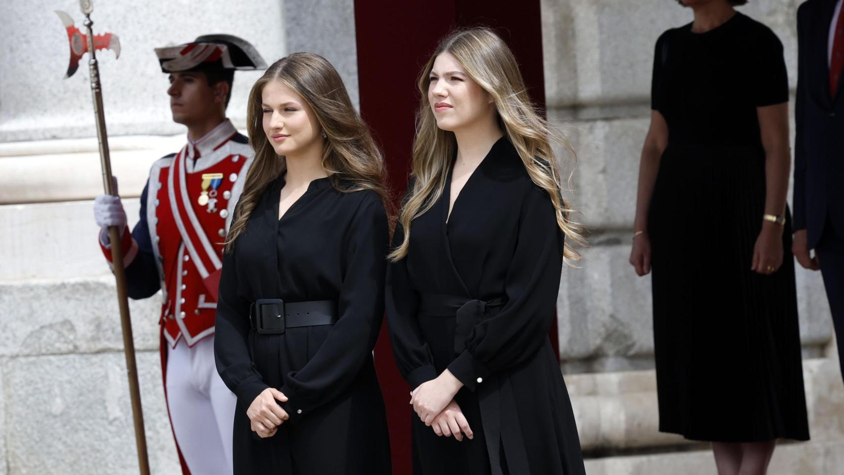 Las hijas de los Reyes, en el Palacio Real.