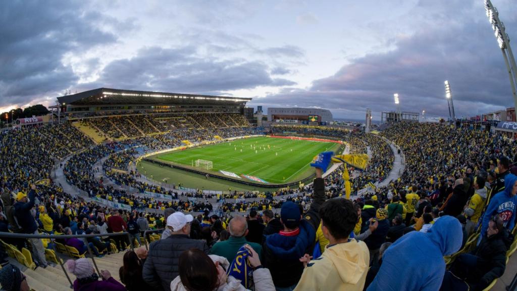 Estadio Gran Canaria, donde el Málaga CF jugará la ida de la semifinal del playoff de ascenso a Primera División.