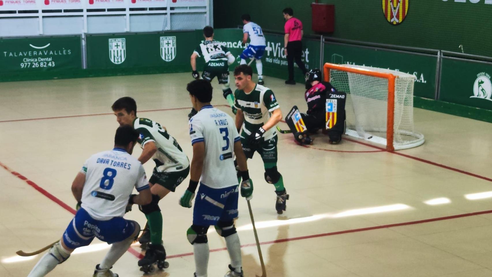 El Liceo logra su pase a la final por el título tras vencer por tres goles a cuatro al Calafell