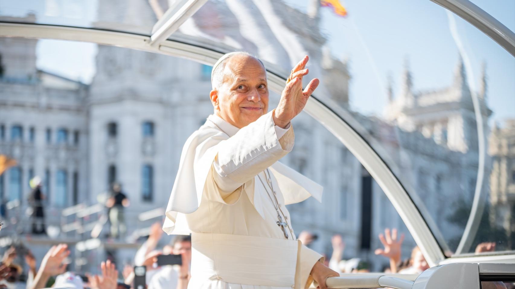 Visita del Papa León XIV en Madrid, en directo | León XIV se