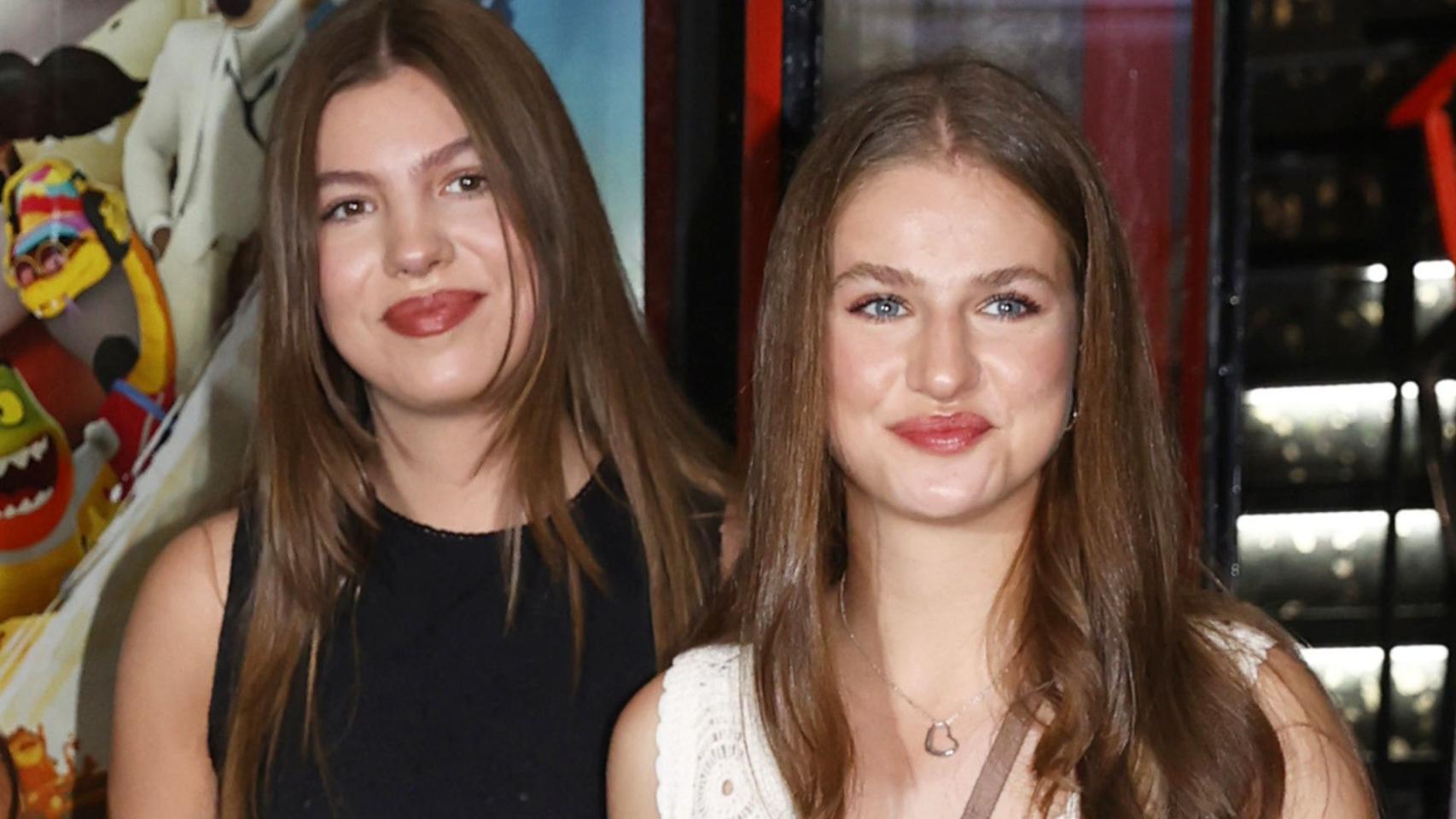 Las hijas de los Reyes, en una salida infirmal.