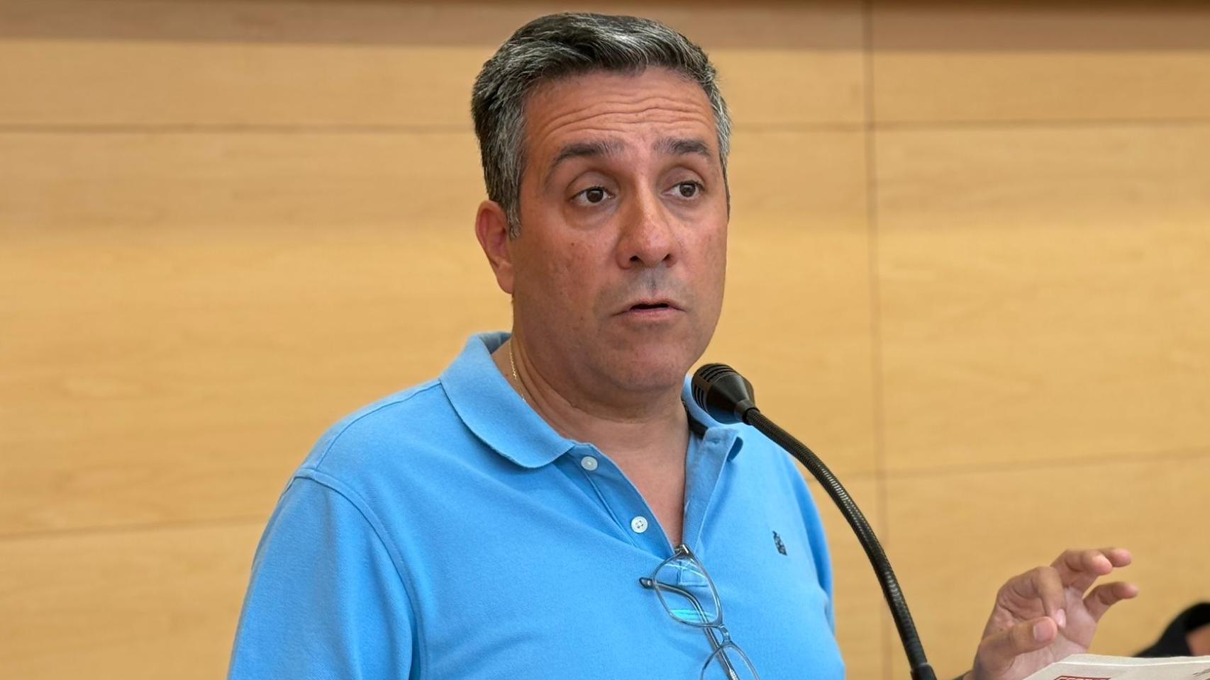 Javier Ortega es el secretario general de CCOO Castilla-La Mancha.