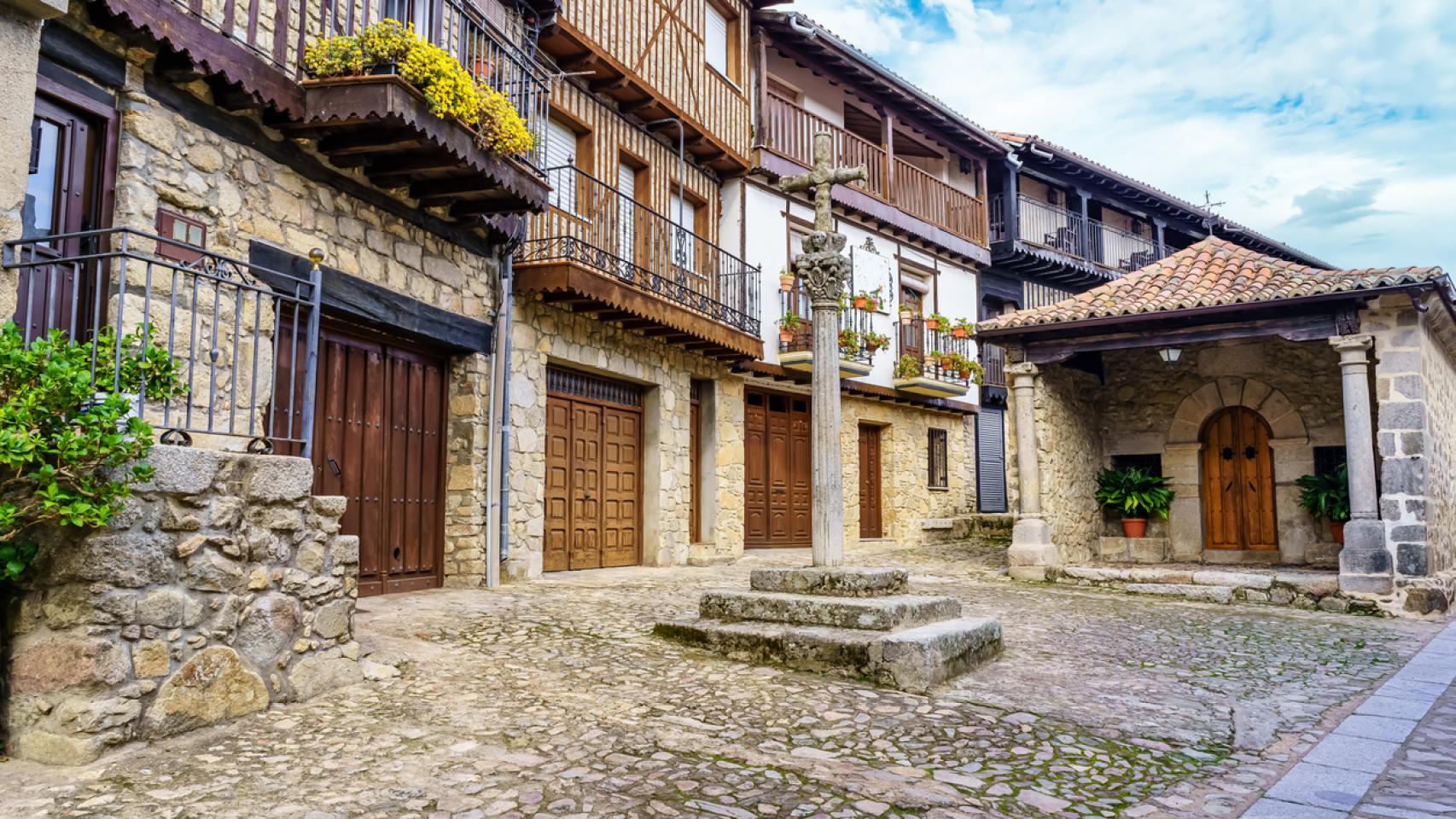 Pueblo de Mogarraz, en Salamanca.