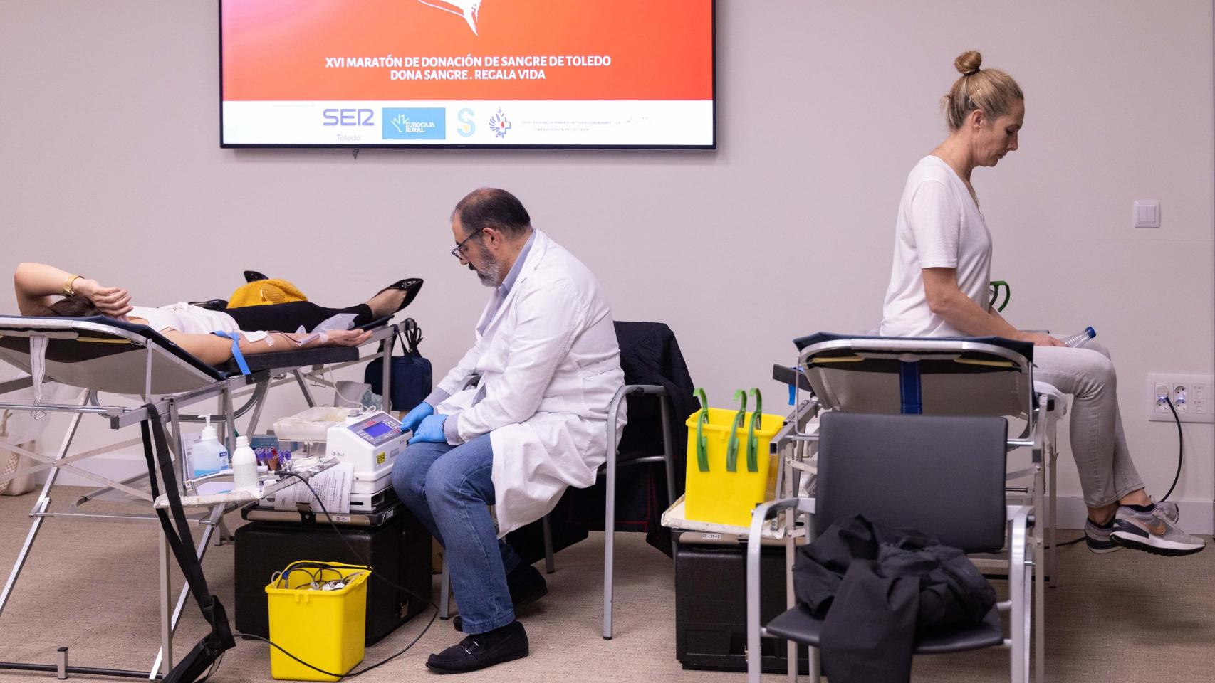 Imagen del Maratón de Donación de Sangre de 2025.