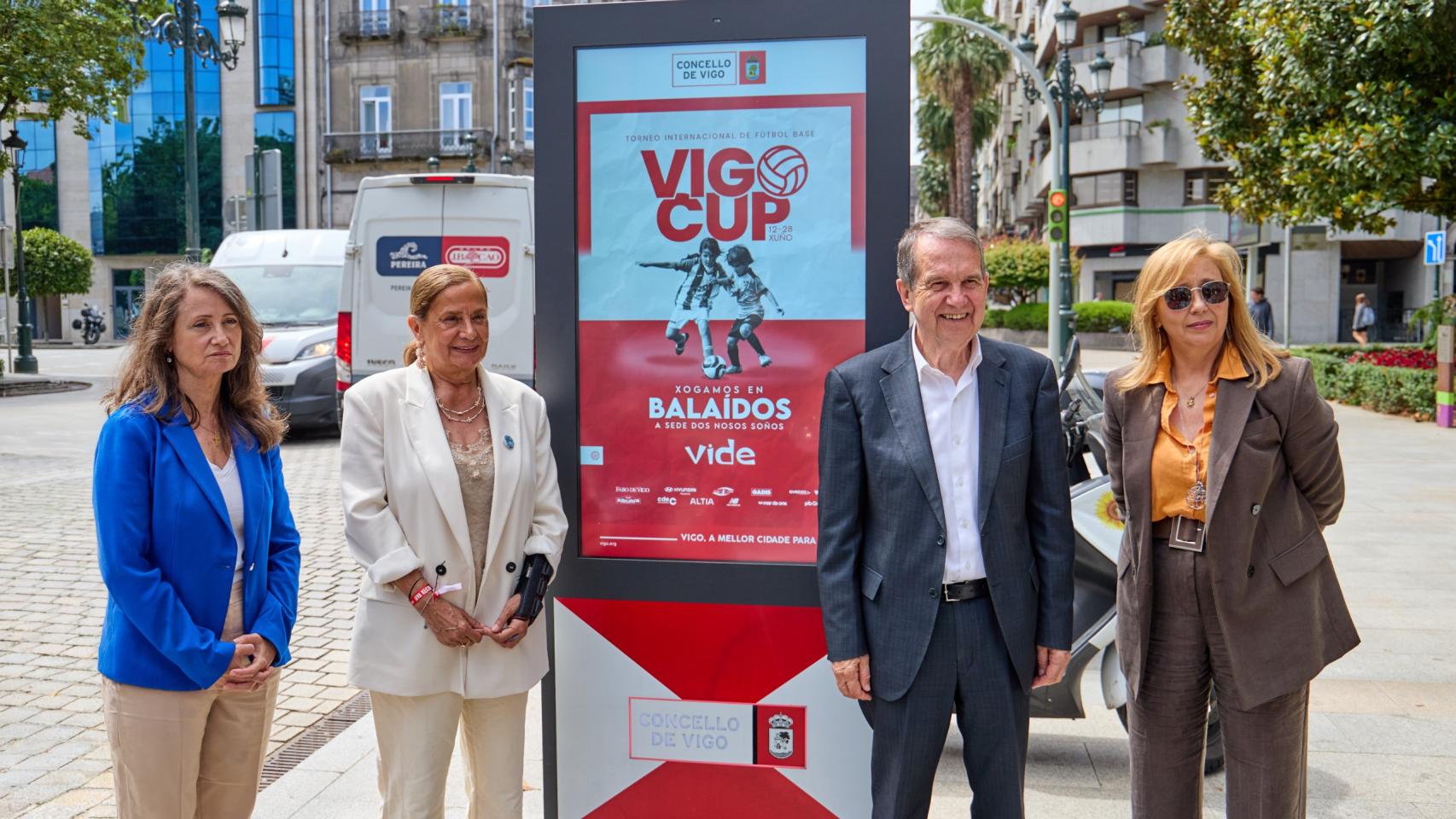 Vigo estrena 15 nuevos mupis digitales para informar de los eventos de la ciudad
