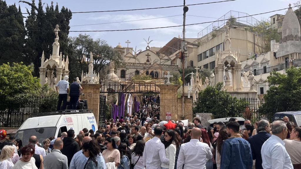 Culto cristiano en Líbano.