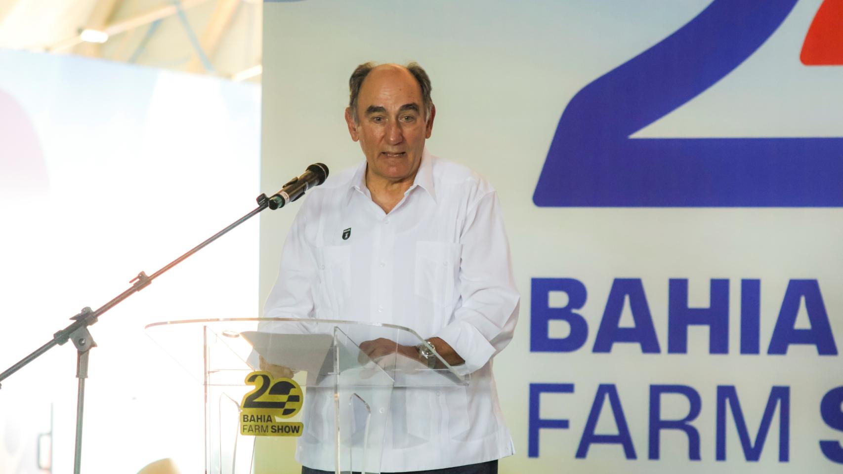 Ignacio Sánchez Galán, presidente ejecutivo del Grupo Iberdrola, en un acto en Brasil