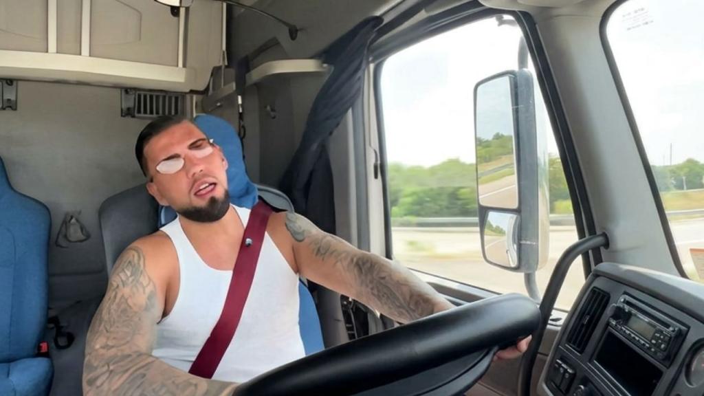 Imagen del camionero mejorada.