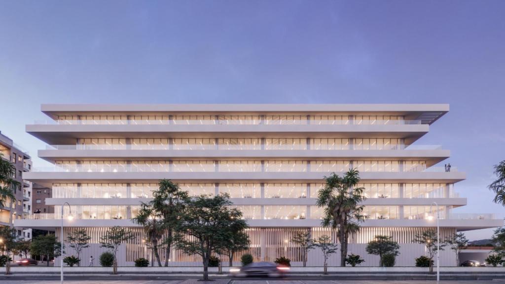 Otra imagen del nuevo edificio municipal.