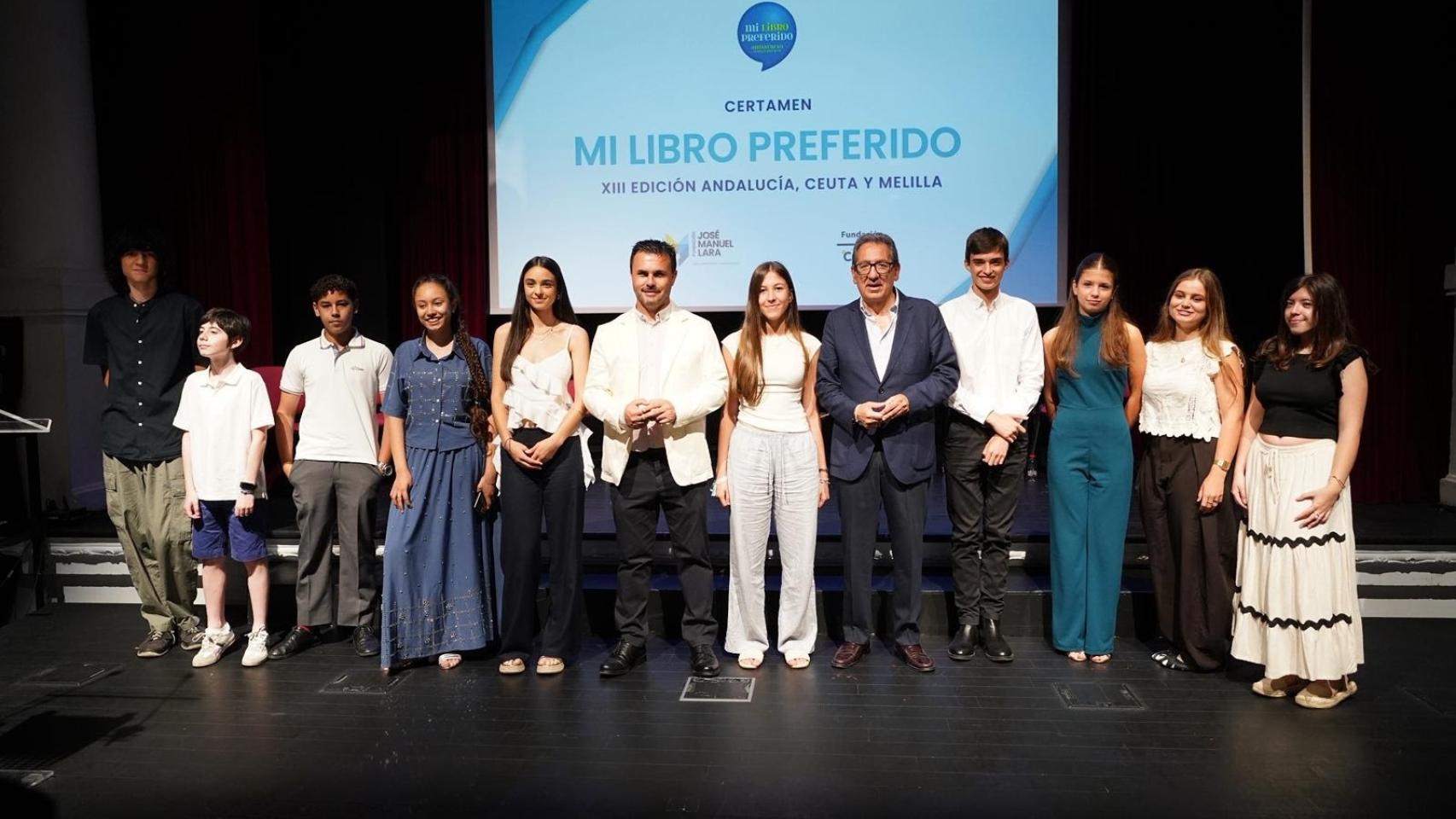 Entrega de los premios.