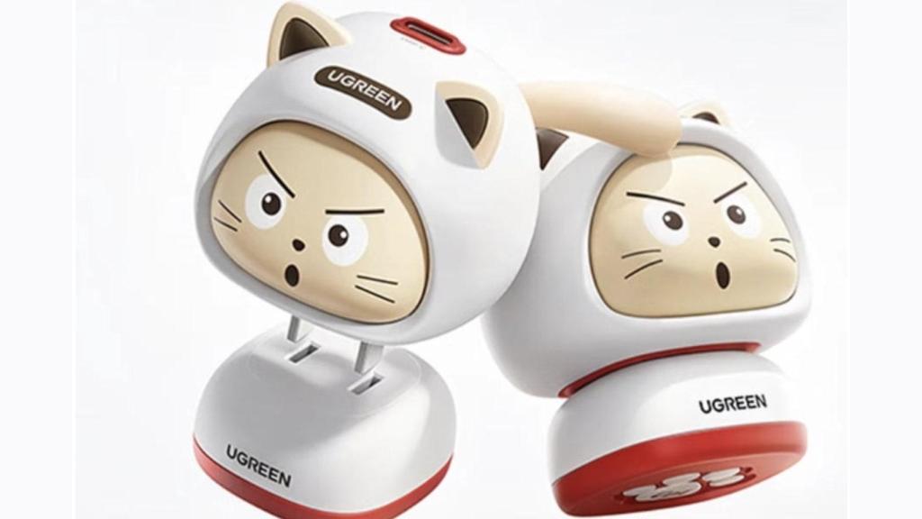El nuevo cargador con forma de gato de Ugreen