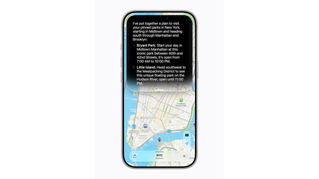 Siri AI en el iPhone